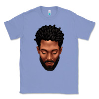 Colony Blue bearded black man portrait Classic Tee - texasbilliewilder