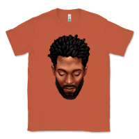Copper bearded black man portrait Classic Tee - texasbilliewilder
