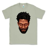Matcha bearded black man portrait Classic Tee - texasbilliewilder