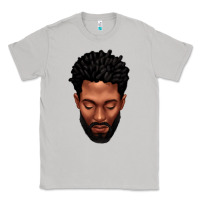 Moon Dust bearded black man portrait Classic Tee - texasbilliewilder