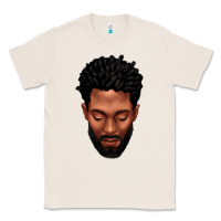 Natural bearded black man portrait Classic Tee - texasbilliewilder