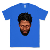 True Royal bearded black man portrait Classic Tee - texasbilliewilder
