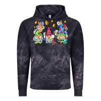 Cloud Black easter gnome with eggs Vintage Hoodie - AdoDesignShop