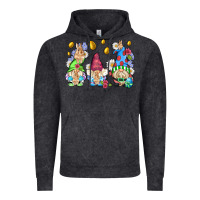Vintage Black easter gnome with eggs Vintage Hoodie - AdoDesignShop