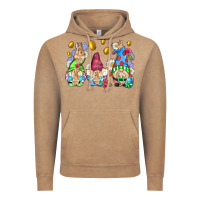 Vintage Coffee easter gnome with eggs Vintage Hoodie - AdoDesignShop