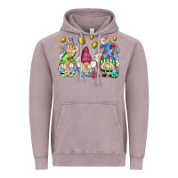 Vintage Zinc easter gnome with eggs Vintage Hoodie - AdoDesignShop