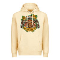 Pina Colada scottish calf sunflowers rainbow Premium Hoodie - BarkalooDesign