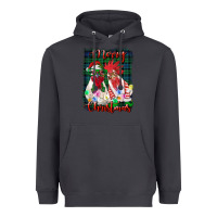 Smoke christmas roosters with background Heavyweight Hoodie - RanaPortraitStore