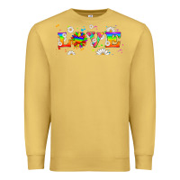 Antique Gold lgbtq love libbey glass Premium Sweatshirt - HRA Design Shop