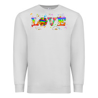 Dove Grey lgbtq love libbey glass Premium Sweatshirt - HRA Design Shop