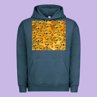 School Bus Pattern Tumbler 20oz Urban Hoodie Designed By Jasminsmagicworld