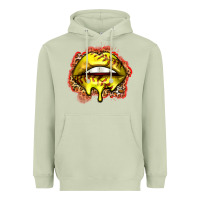 Softball Lips Heavyweight Hoodie | Teevron