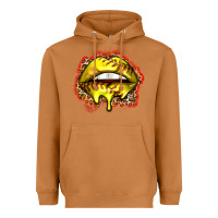 Meerkat softball lips Heavyweight Hoodie - Zillion Design Studio