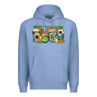 Colony Blue soccer coffee Premium Hoodie - Jasminsmagicworld
