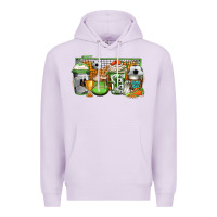 Lilac soccer coffee Premium Hoodie - Jasminsmagicworld