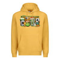 Mustard soccer coffee Premium Hoodie - Jasminsmagicworld