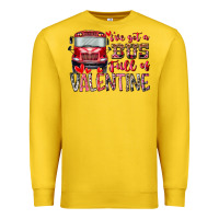 Lemon I've got bus full of Valentine Premium Sweatshirt - RacoonDesign
