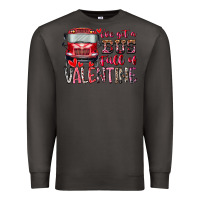 Smoke I've got bus full of Valentine Premium Sweatshirt - RacoonDesign