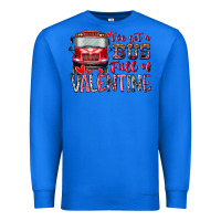 True Royal I've got bus full of Valentine Premium Sweatshirt - RacoonDesign