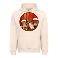 Sandshell Christmas Cow, Urban Hoodie - Jasminsmagicworld