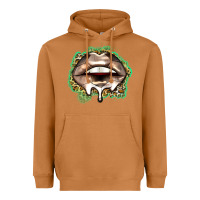 Meerkat soccer lips Heavyweight Hoodie - Zillion Design Studio
