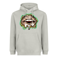 Moon Dust soccer lips Heavyweight Hoodie - Zillion Design Studio