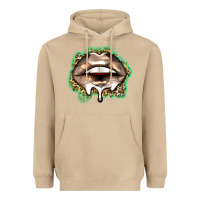Mushroom soccer lips Heavyweight Hoodie - Zillion Design Studio