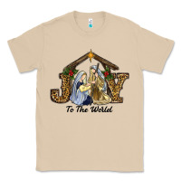 Mushroom Joy To The World Baby Jesus Christmas Classic Tee - RanaPortraitStore