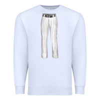 White baseball uniform pant fa element Premium Sweatshirt - FaDigitalArtStudio