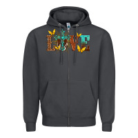 Smoke love with cross Zipper Hoodie - texasbilliewilder