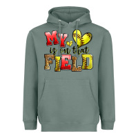 Sage my heart is on that field softball Heavyweight Hoodie - Zillion Design Studio
