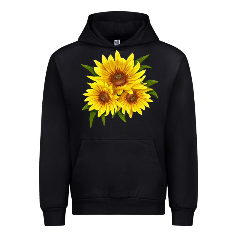 Maximillian Perennial Sunflower Urban Hoodie by LillyAllenDesigns | Teevron