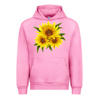 Fuchsia Pink maximillian perennial sunflower Urban Hoodie - LillyAllenDesigns