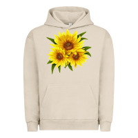 Pigment French Oak maximillian perennial sunflower Urban Hoodie - LillyAllenDesigns