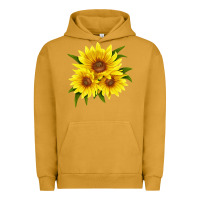 Pigment Peanut Butter maximillian perennial sunflower Urban Hoodie - LillyAllenDesigns