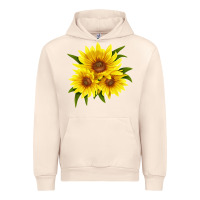 Sandshell maximillian perennial sunflower Urban Hoodie - LillyAllenDesigns