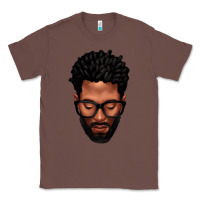 Chestnut bearded black man portrait Classic Tee - texasbilliewilder