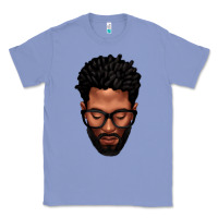 Colony Blue bearded black man portrait Classic Tee - texasbilliewilder