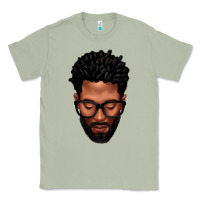 Matcha bearded black man portrait Classic Tee - texasbilliewilder