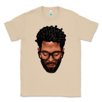 Mushroom bearded black man portrait Classic Tee - texasbilliewilder