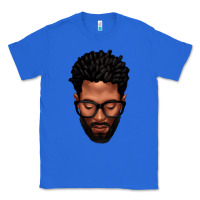 True Royal bearded black man portrait Classic Tee - texasbilliewilder