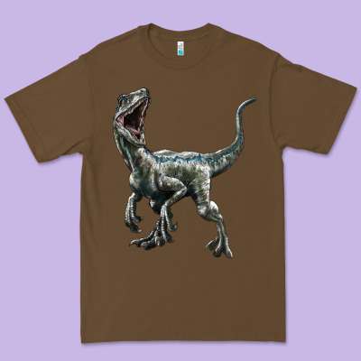Velociraptor Premium Tee Designed By Lillyallendesigns