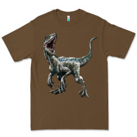 Cacao Velociraptor Premium Tee - LillyAllenDesigns