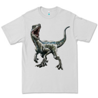 Dove Grey Velociraptor Premium Tee - LillyAllenDesigns