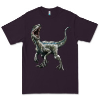 Plum Velociraptor Premium Tee - LillyAllenDesigns