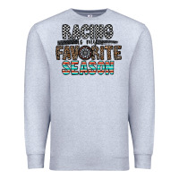 Heather Grey racing is my favorite season Premium Sweatshirt - CowhideDigitalArt