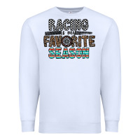 White racing is my favorite season Premium Sweatshirt - CowhideDigitalArt