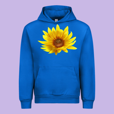 Maximillian Perennial Sunflower Urban Hoodie Designed By Lillyallendesigns