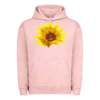 Pigment Salmon Maximillian Perennial Sunflower Urban Hoodie - LillyAllenDesigns