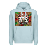 Blue Mist merry Christmas heifer Premium Hoodie - Jasminsmagicworld